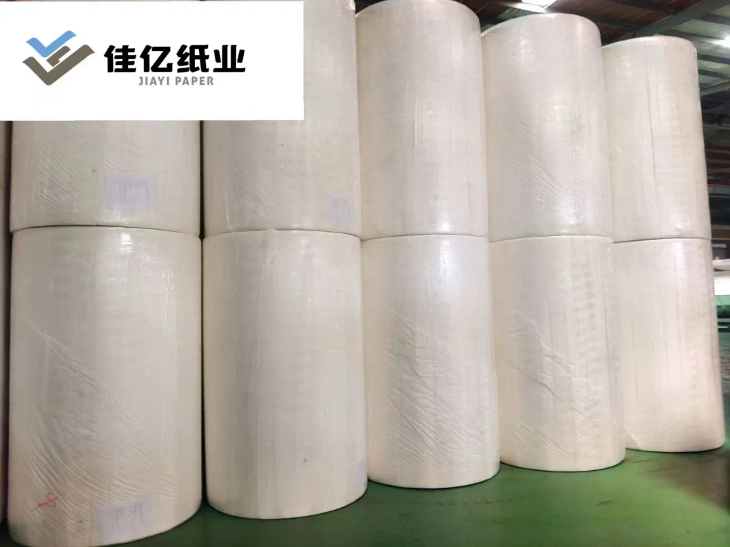 100% Wood Pulp Jumbo Tissue Roll